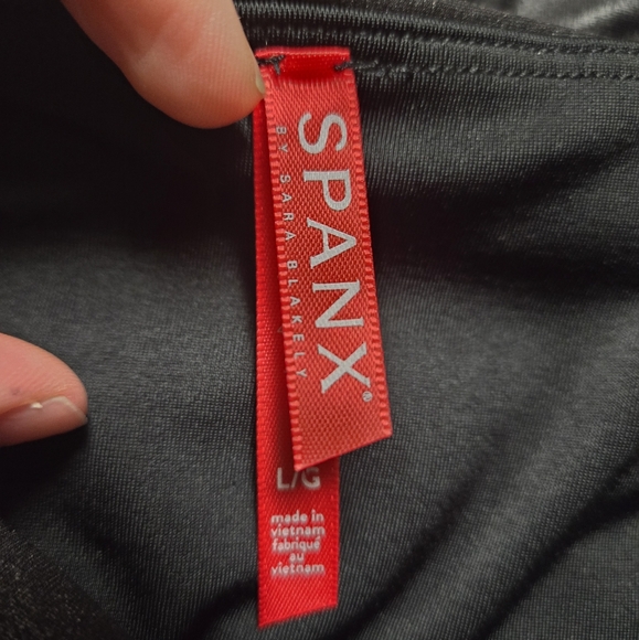 Spanx Faux Leather Moto Leggings - Picture 3 of 3